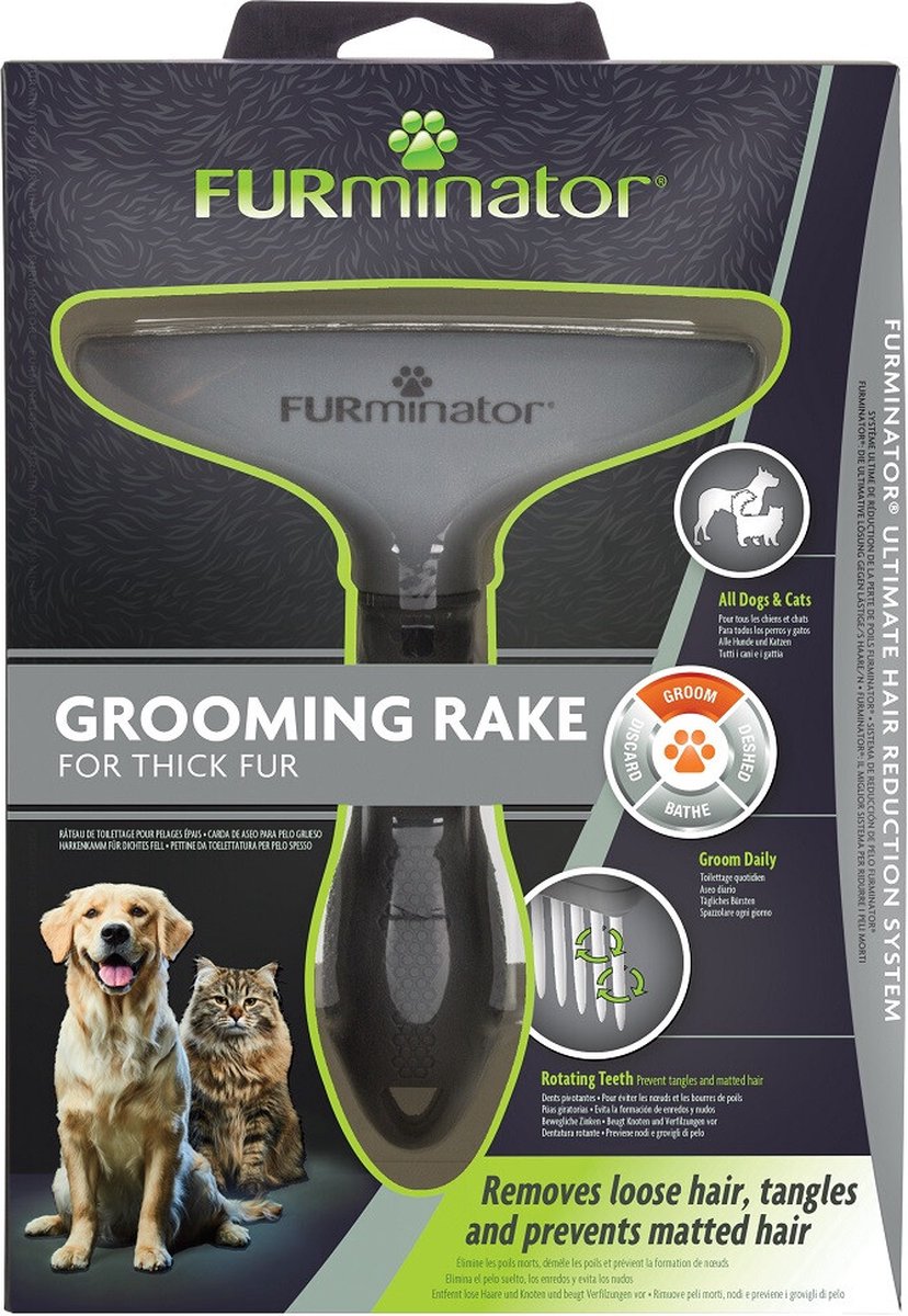 Furminator Fellpflegerechen für Hunde und Katzen