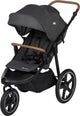 Bebeconfort Cloudy Kinderwagen – 0–4 Jahre (0–22 kg) – Mineralgraphit – schnell zusammenklappbar – verstellbare Schiebestange