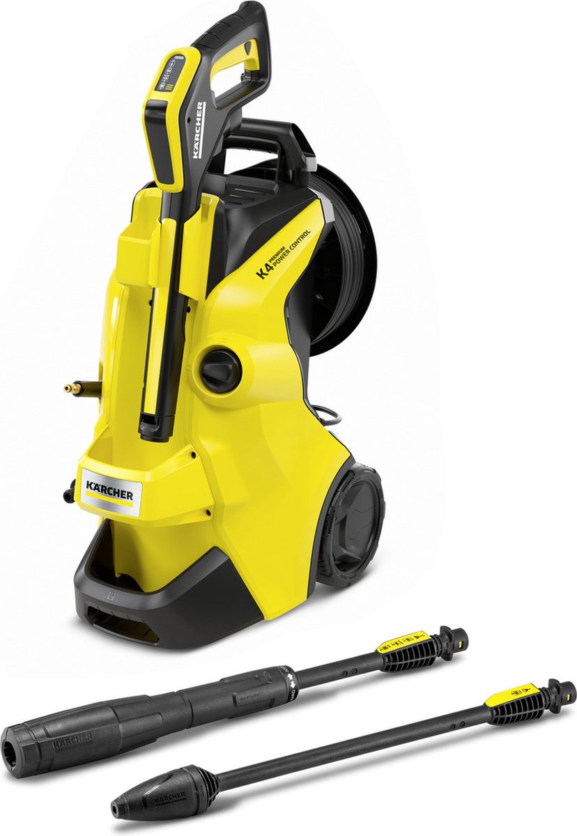 Kärcher K 4 Premium Power Control Hochdruckreiniger – 130 bar – 380 l·h – 25 m²·h – Schlauchtrommel