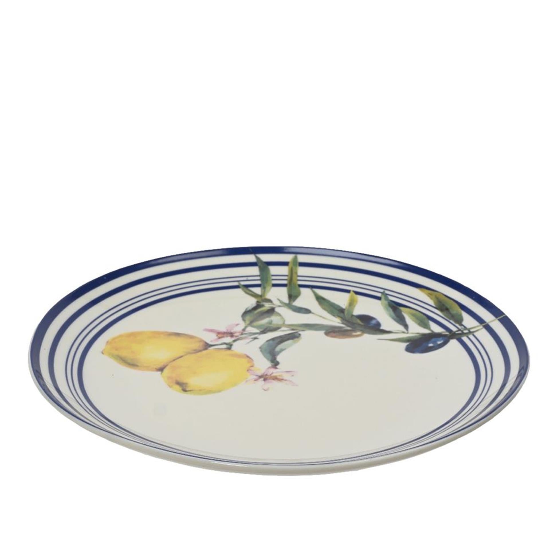 Decoris Teller Zitronenporzellan, Durchmesser 20,3 cm