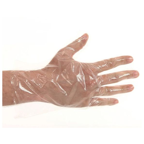 Panzerhandschuh rau transparent auf Karte (5000 Stück)