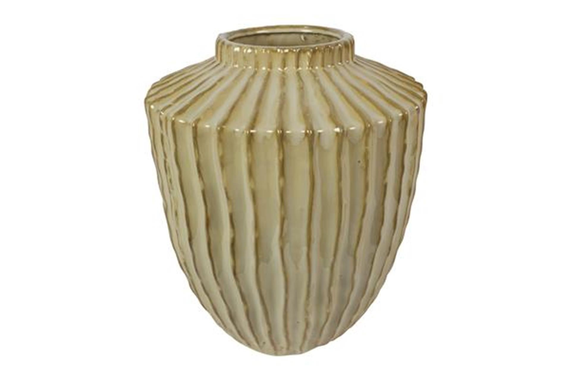 Countryfield Vase Duuk l grün ø32x38cm