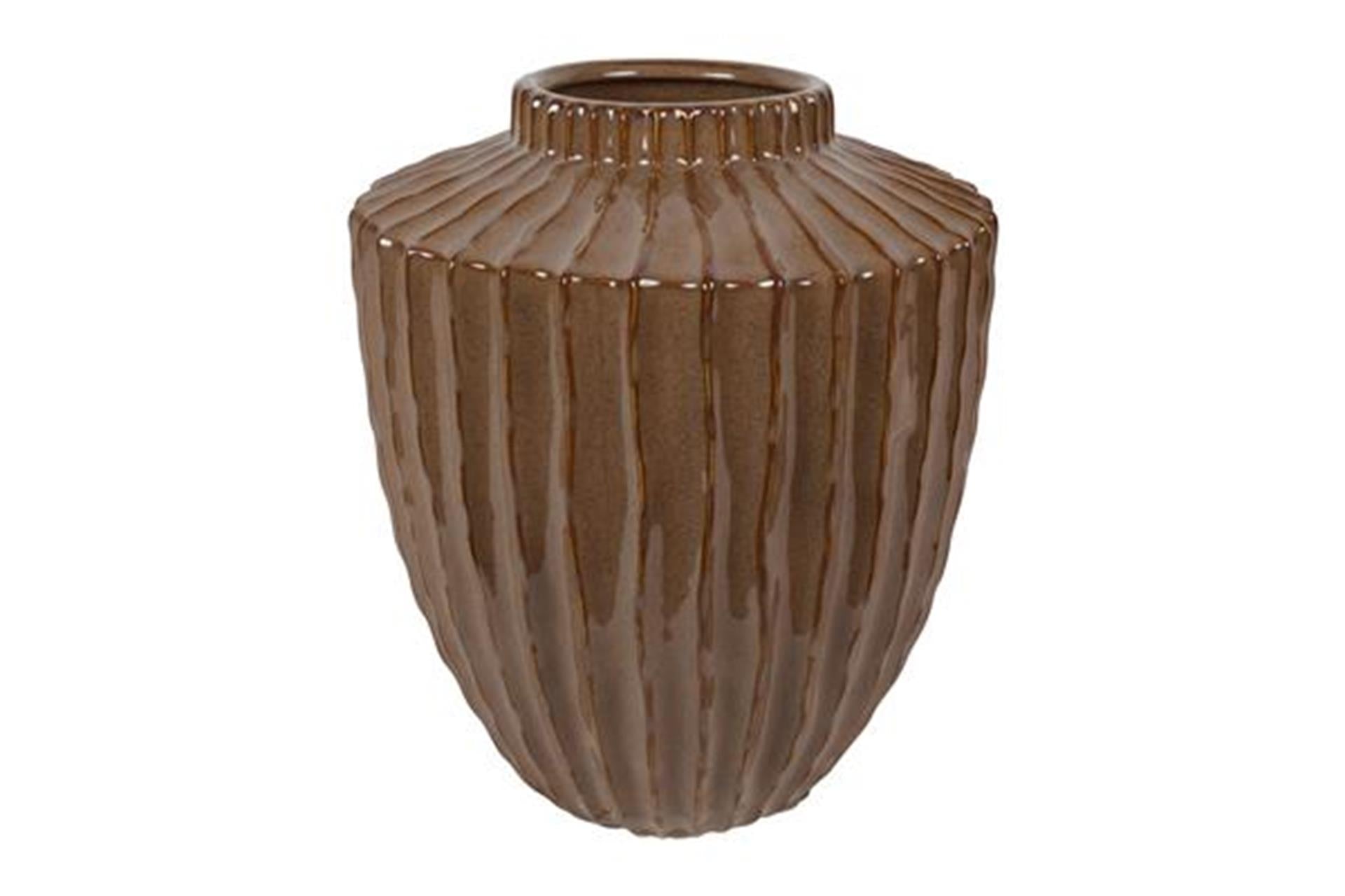 Countryfield Vase Duuk m braun ø27x32cm