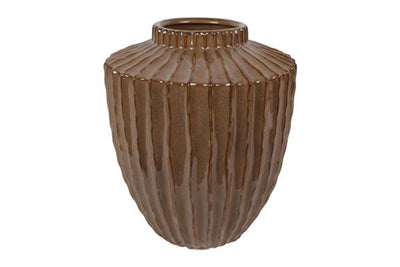 Countryfield Vase Duuk m braun ø27x32cm