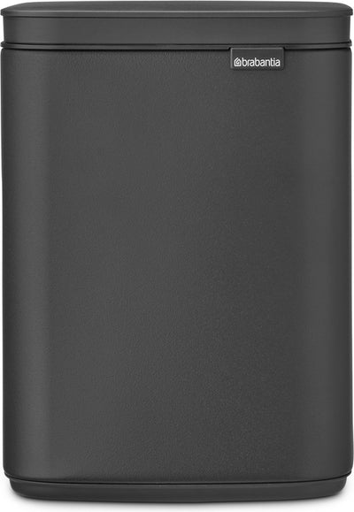 Brabantia Bo Abfallbehälter – 4 Liter – Badezimmer – Mineral Infinite Grey