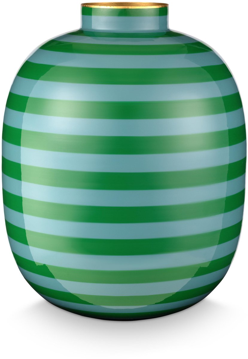Pip Studio - Vase - Grün - Eisen - 25x32cm