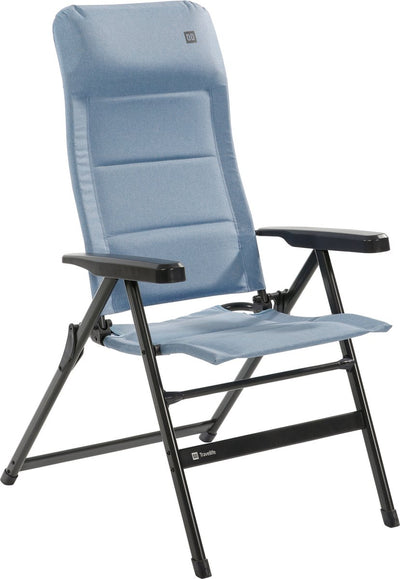Travellife Travellife Campingstuhl Verstellbarer Lago Comfort L Blau winken