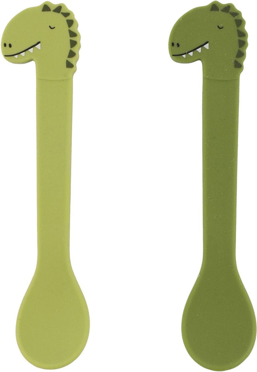 Trixie Silicon Spoon Mr Dino, 2st.