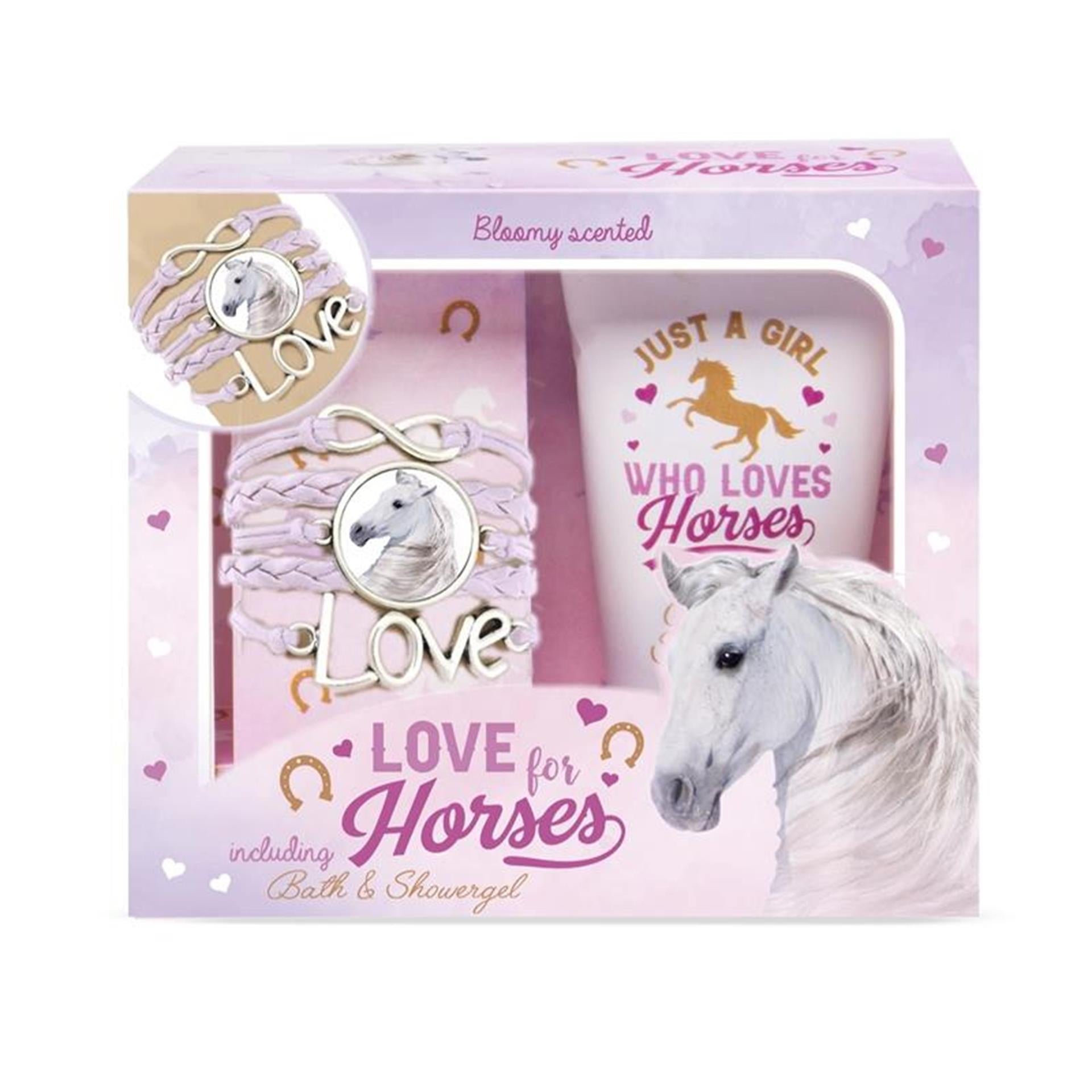 Casuelle Love Horses Geschenkset mit Armband