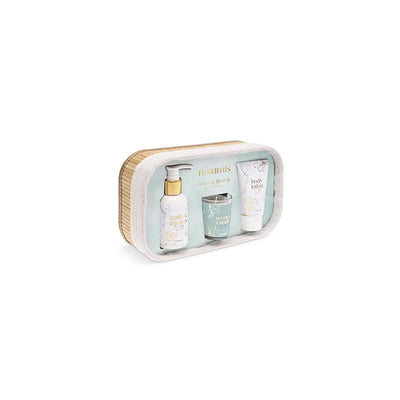 Source Balance Naturals Geschenkset Bambuskorb