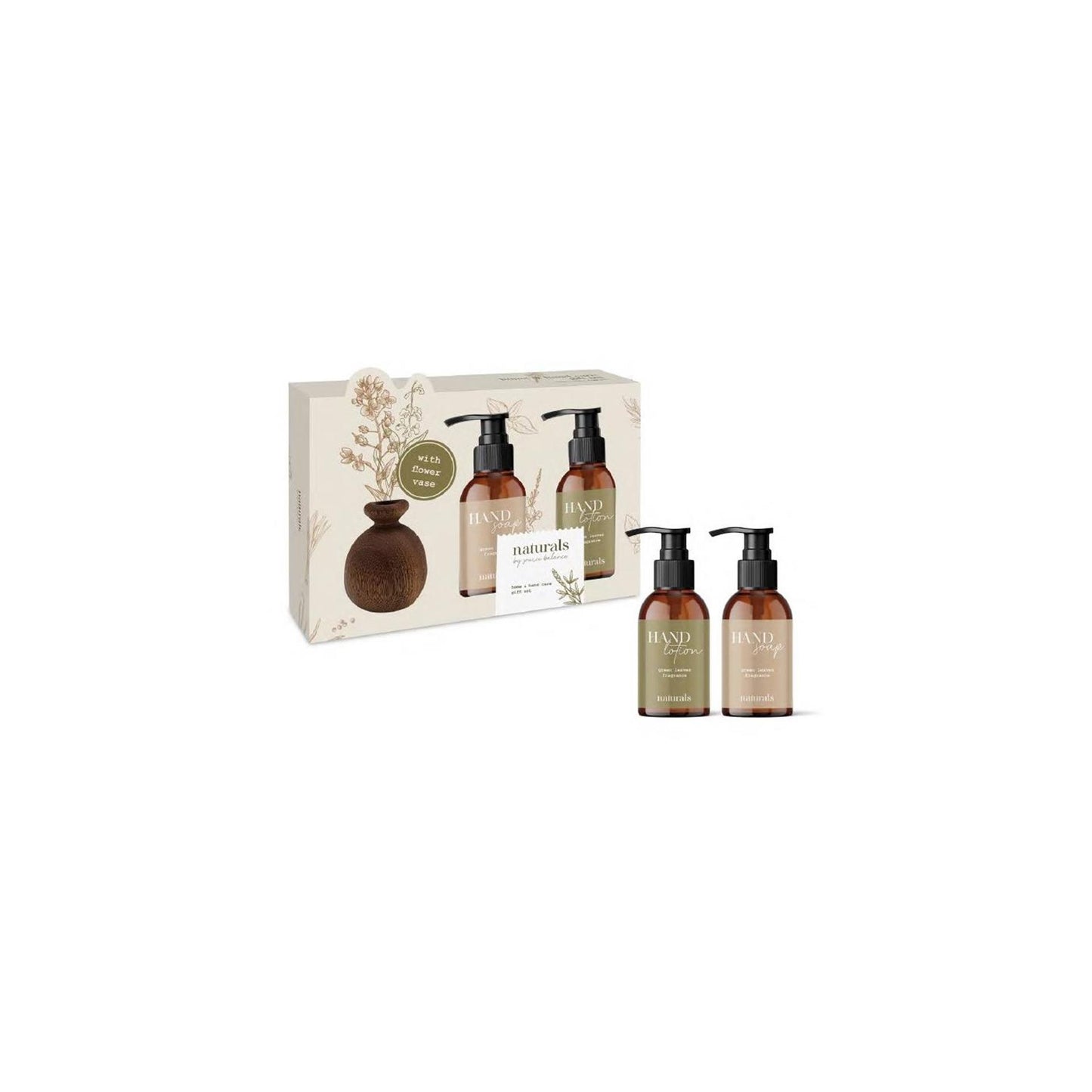 Naturals Bade-Geschenkset mit Vase