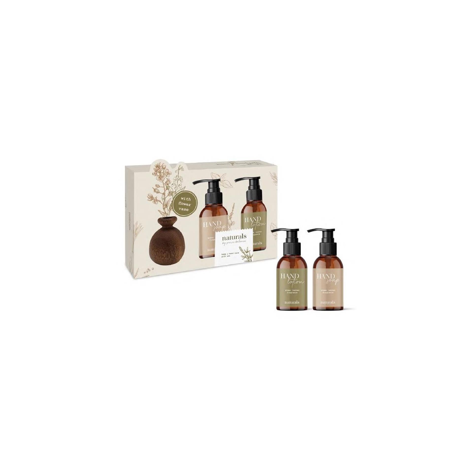 Naturals Bade-Geschenkset mit Vase