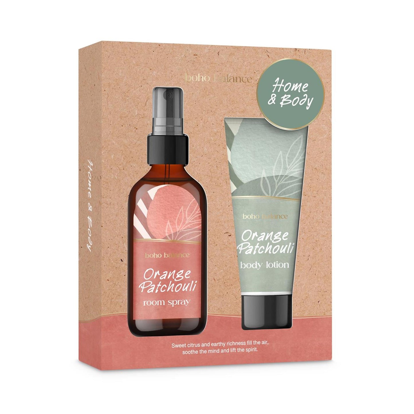 Boho-Balance-Bad-Geschenkset für den Körper, Raumspray für zu Hause