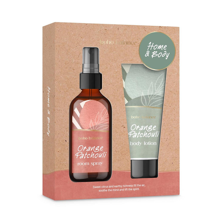 Boho-Balance-Bad-Geschenkset für den Körper, Raumspray für zu Hause