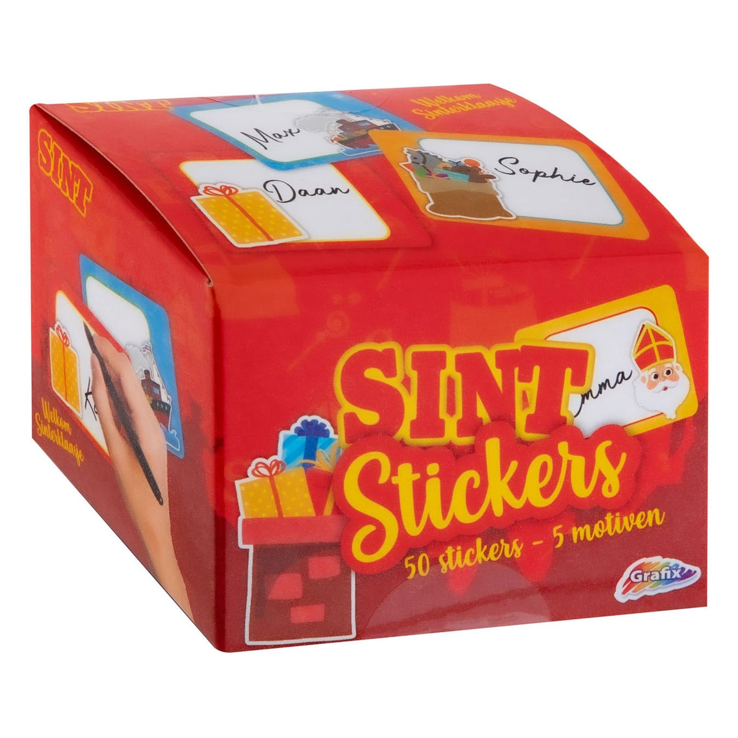 Grafix Sinterklaas Geschenketiketten auf Roll, 50..