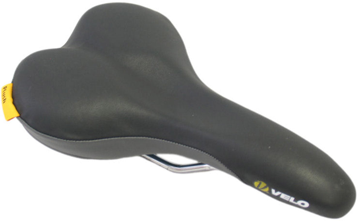 Velo Fahrradsattel Plüsch D2 Men schwarz grau
