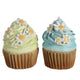 Decoris Bild Cupcakes aus Polyresin