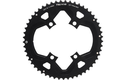 Trivio – Rennkettenblatt 53 Zähne, 11 Gänge, 110 BCD, 4-Arm-Shimano