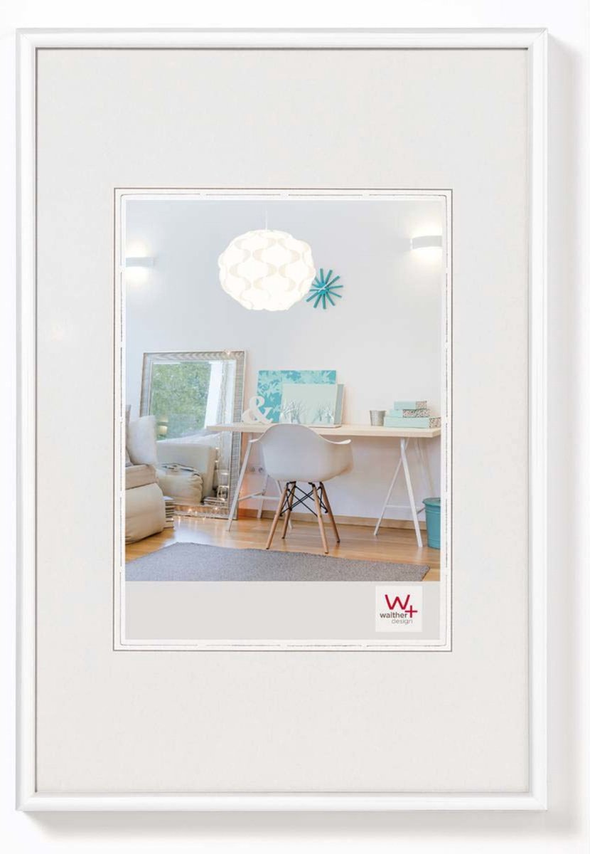 Walther New Lifestyle - Kunststoffrahmen - Fotogröße 28x35 cm - Weiß