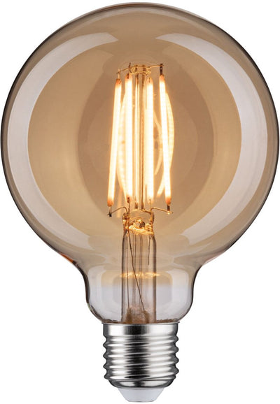 Paulmann 1879 Filament 230 V 3-Stufen-Dim-LED-Globus G95 E27 470 lm 6 W 1800 K dimmbar Gold