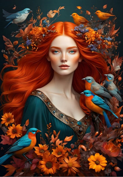 Bluebird-Puzzle, Puzzle Flora – Soul of Nature-Kollektion – 1000 Teile.