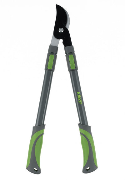 Kinzo Teleskop-Gartenschere 51–78 cm – ausziehbare Gartenschere – Gartenschere mit Antihaftbeschichtung – ergonomische Heckenschere – Gartengeräte