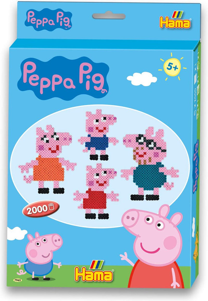 Hama String Perle Set Peppa Pig, 2000st.