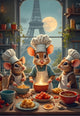 Bluebird-Puzzle Little Chefs of Paris – 1000-teiliges Puzzle.