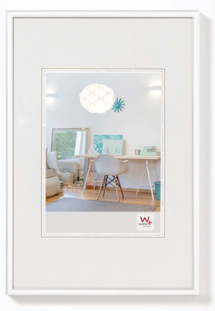 Walther New Lifestyle - Kunststoffrahmen - Fotogröße 18x24 cm - Weiß
