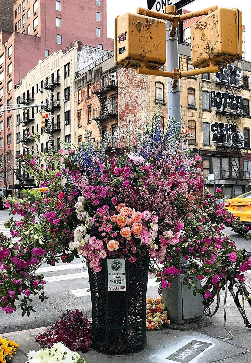 Ravensburger Puzzle Relax - Blumen in New York - 300 Teile.