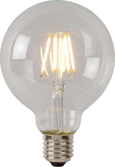 Lucide G80 Klasse A – Glühlampe – ø 8 cm – LED – E27 – 1 x 7 W 2700 K – transparent