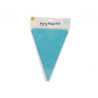 Party Flag -Linie Baby Blau