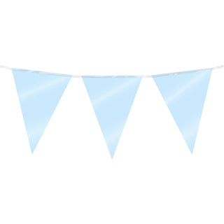 Party Flag -Linie Baby Blau