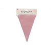 Party Flag -Linie Baby Pink