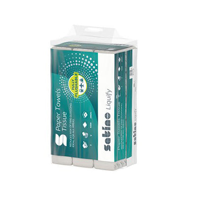 Satino Liquify Handtuch V-Faltung 2-lagig 24x21cm (4020 Stück)