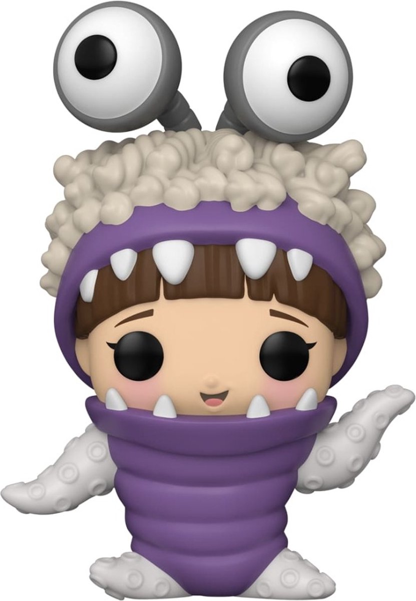 Funko Boo mit hochgezogener Kapuze – Pop! Disney – Monster Inc. 20. Figur – 9 cm