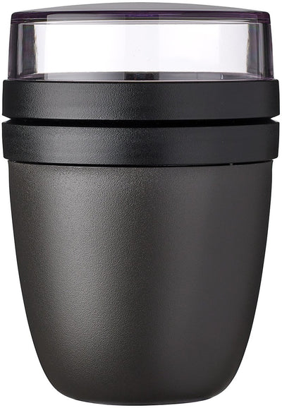 Mepal Lunchpot Ellipse Nordic Black 500 + 200 ml