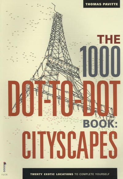 Markenlos ohne Markenzeichen, das 1000-Punkt-zu-Punkt-Buch. Stadtansichten