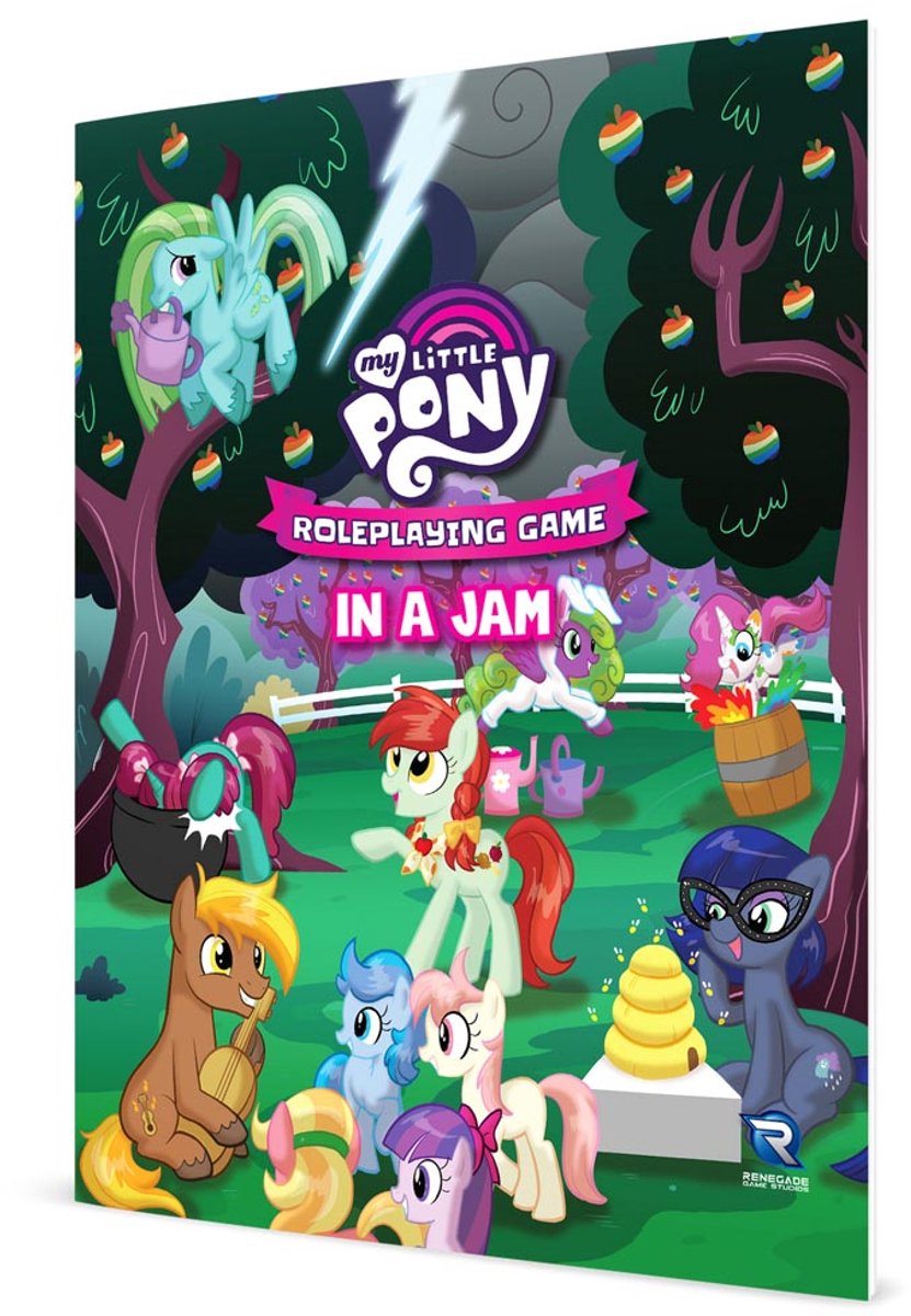 Renegade Game Studios My Little Pony RPG in A Jam Adventure GM Screen – Rollenspiel ZBEHÖR – englische Ausgabe