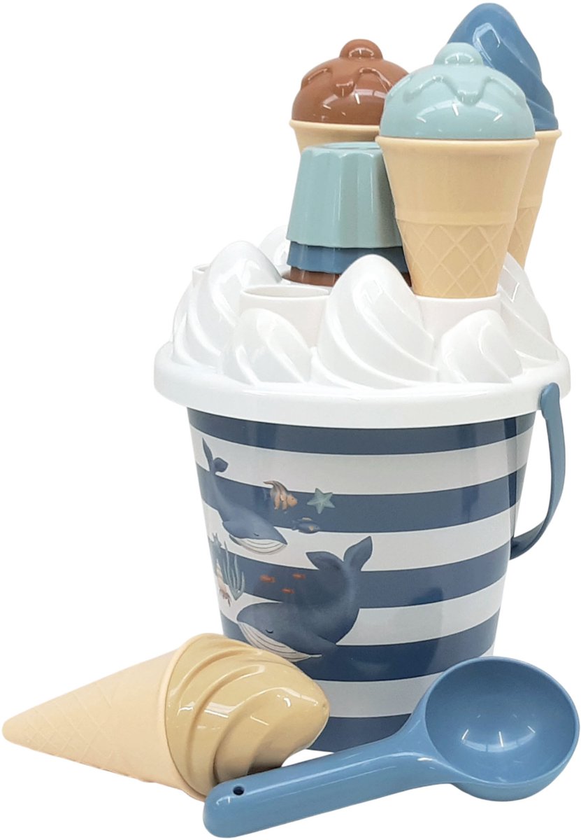Rubo Toys Little Dutch Ocean World Eiskübel-Set 14-teilig (2016376)