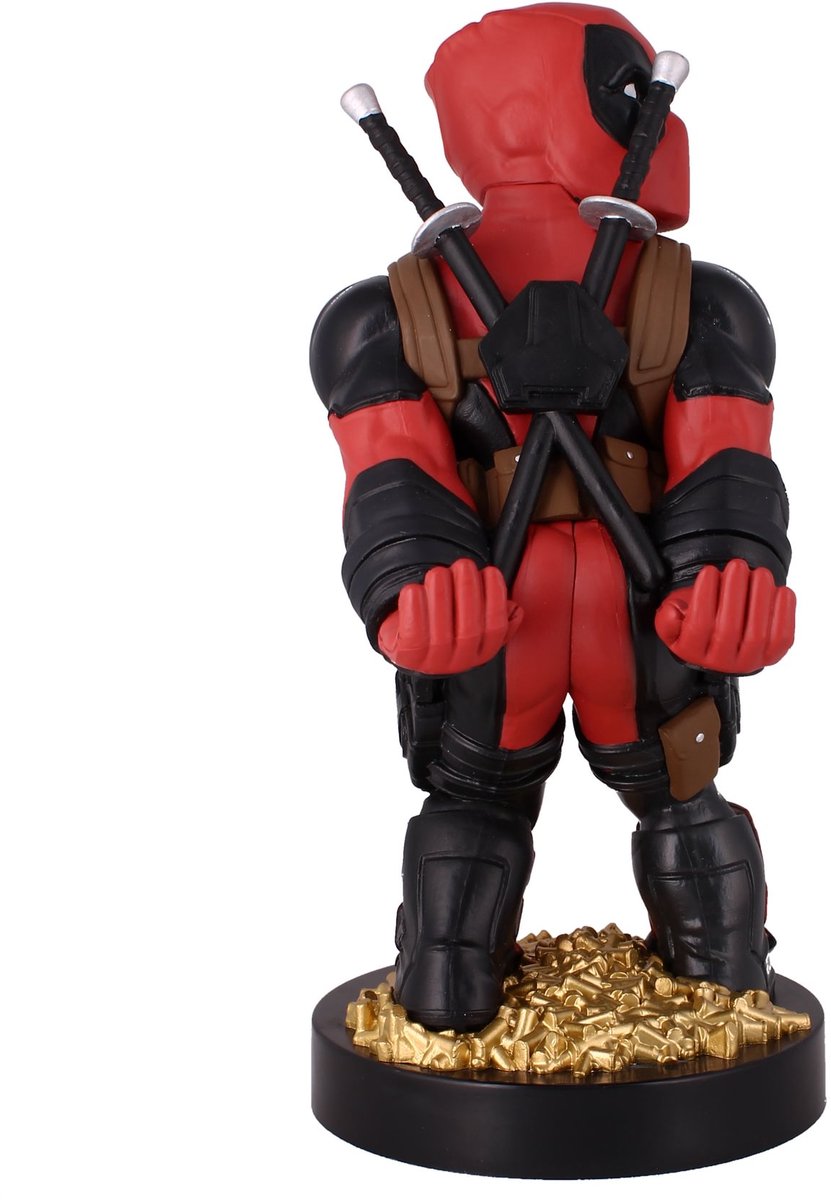 Cableguys Deadpool – Die Schlusslichter – Figurenständer für Telefon | Controller | Ladekoffer (Kabelbinder original)