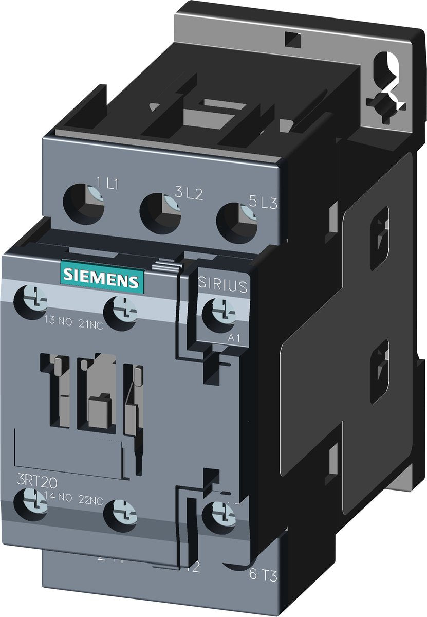 Siemens 3rt2026-1ap00 Schütz 3x nein 11 kW 230 V AC 25 A mit Hilfskontakt 1 Stück