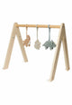 Jollein – Baby-Fitnessspielzeug – Babyspielzeug-Kleiderbügel – Polyester – brüllend – Dinosaurier