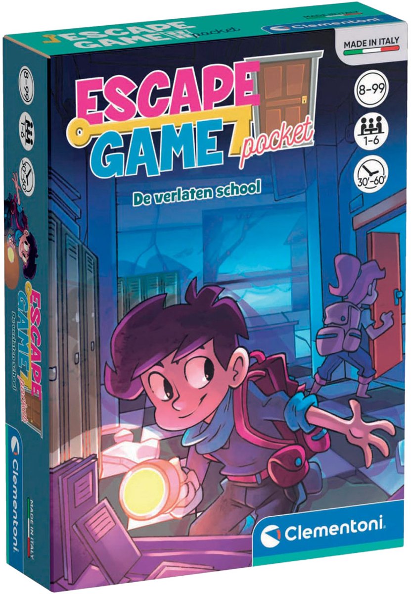 Clementoni Pocket Escape Game - Die verlassene Schule