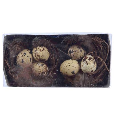 Decoris Nestweiden-Set, 2 Stück, 8 cm