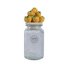 Decoris Vorratsdose Zitrone H27cm Glas Steingut