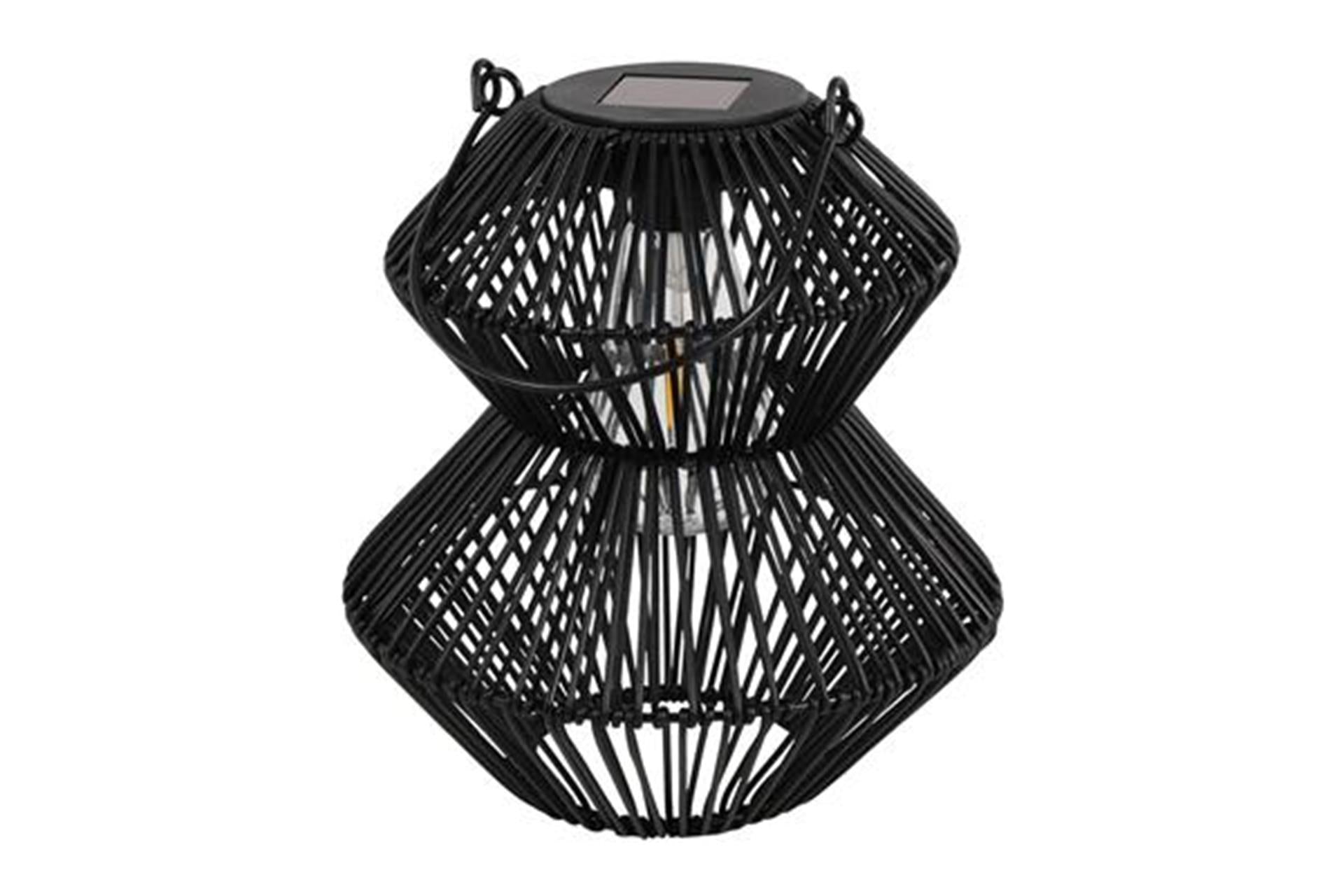 Countryfield Solarlaterne schwarz h23cm