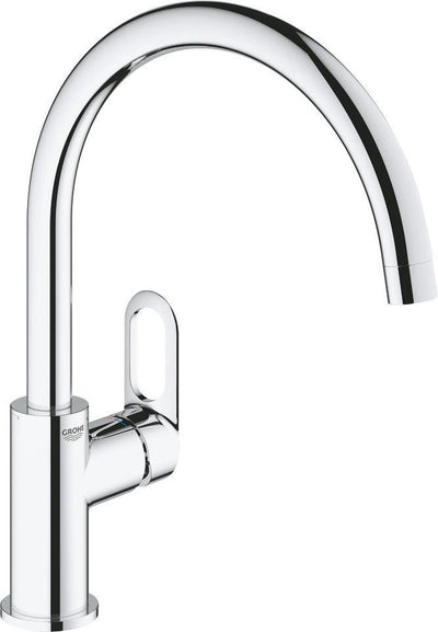 Grohe Start Flow Küchenmischbatterie – schwenkbarer Auslauf – Chrom