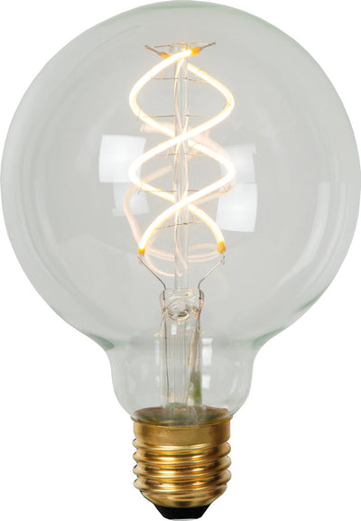 Lucide g95 - Glühlampe - ø 9,5 cm - LED dimmbar - E27 - 1x4,9W 2700K - transparent