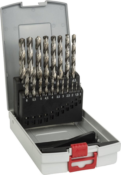 Bosch 19-teilig HSS-G Probox-Metall-Bohrer-Set